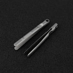 Mini Titanium Tweezers Small TC4 Titanium Alloy Clip Portable Tweezers Nipper EDC Out lifestyle view