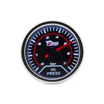2" 52mm Car Turbo Gauge Set | Boost Water Temp Oil Pressure Tachometer Voltmeter close-up view