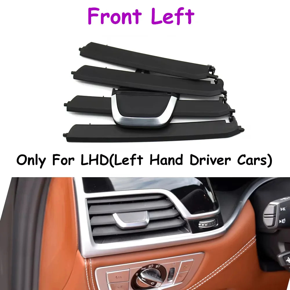 G11 G12 Car Front Middle Left Right Air Vent Outlet Grille AC Slide Clip Repair Kit For BMW 7 Series 730Li 740Li 750Li M760Li