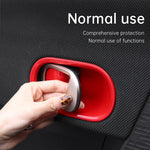 Mini Cooper F65 F66 F67 2024-2025 Inner Door Handle Bowl Cover | ABS Trim Decoration S close-up view