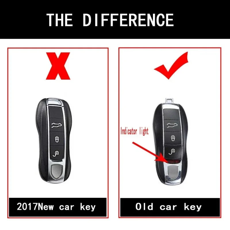 For Porsche 911 918 Panamera Macan Cayenne Cayman Boxster Key Color Center Middle Trim close-up view