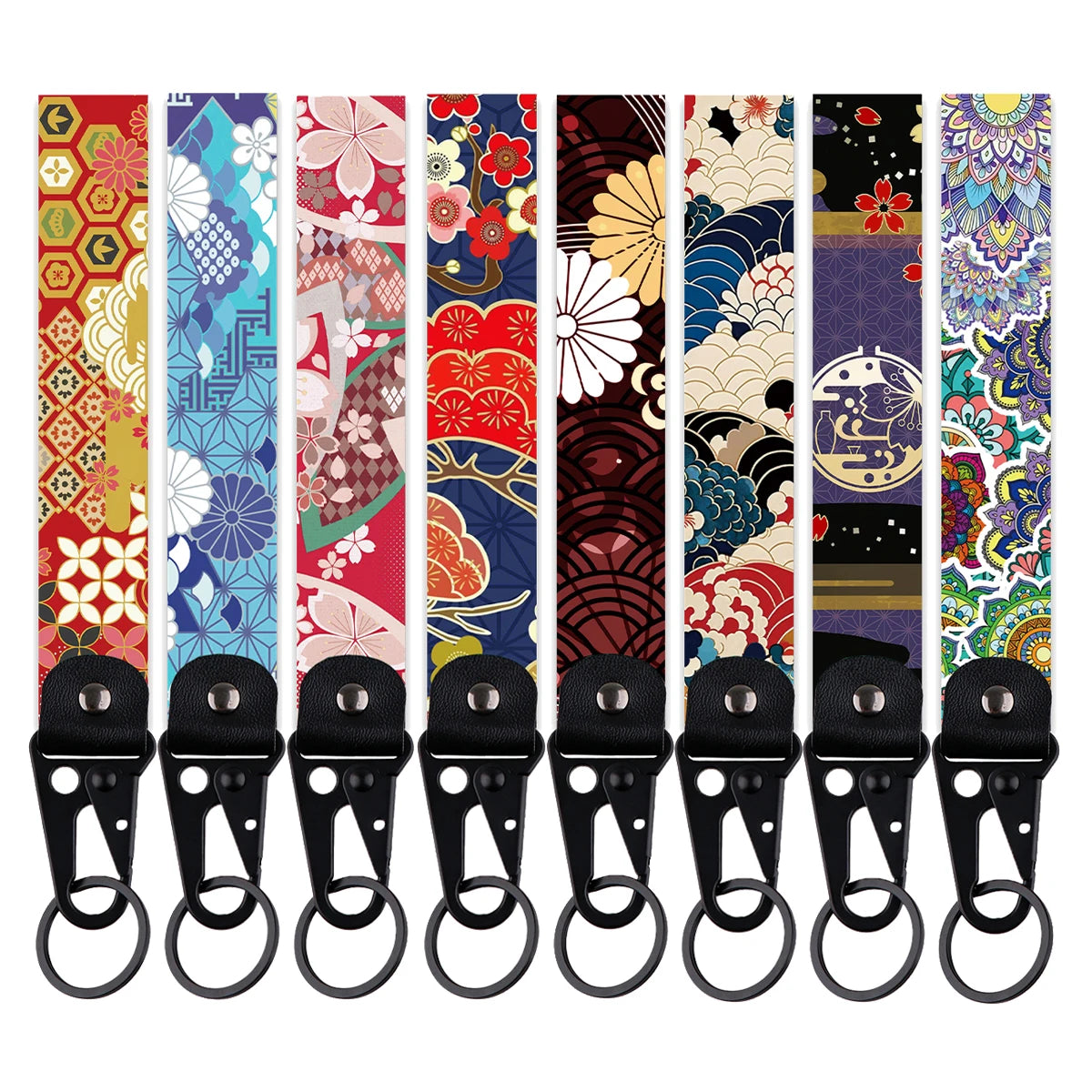 Datura Flower Car Keychain Key Ring