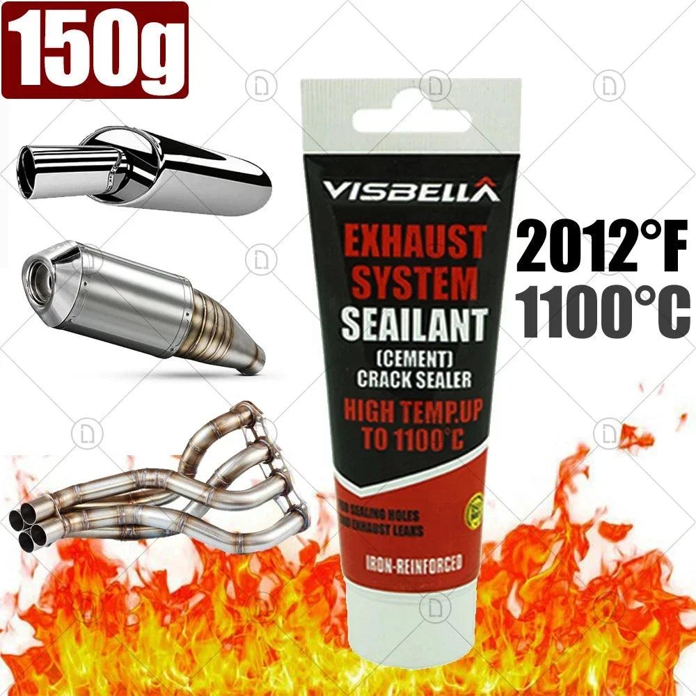 High Temperature Sealant | Car Exhaust Pipe Repair Kit