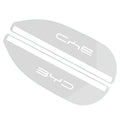 Car Rearview Mirror Rain Eyebrow Sticker Rainproof Cover | Transparent PVC for BYD Mo alternate view