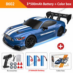 RC Drift Car 4WD Remote Control High Speed Racing Vehicle with LED Lights 2.4GHz Ra additional angle