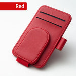 Car-Mounted Eyeglass Storage Box Sunshade Clip