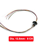 Micro Slip Ring 12.5mm 2/4/6/8/12/18 Channel For RC Excavator DIY Gimbal additional angle
