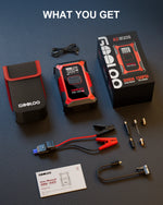 GOOLOO A3 Jump Starter with Air Compressor | 3000A Portable Car Battery Booster and additional angle
