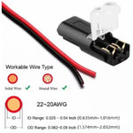 Waterproof Plug Wire Connector 2 Pin Way Cable Plug Car Electric Wire Snap Connectors close-up view