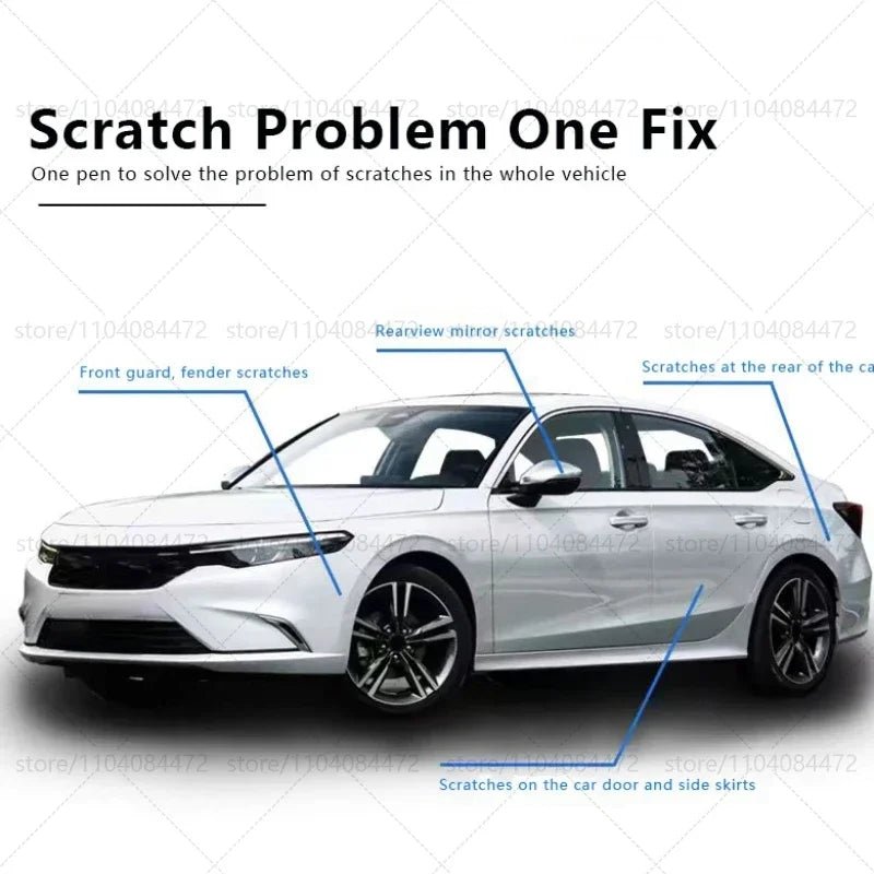 Car Paint Repair Pen for Tesla Model X Y S 3 | 4PCS Scratch Repair Accessories alternate view