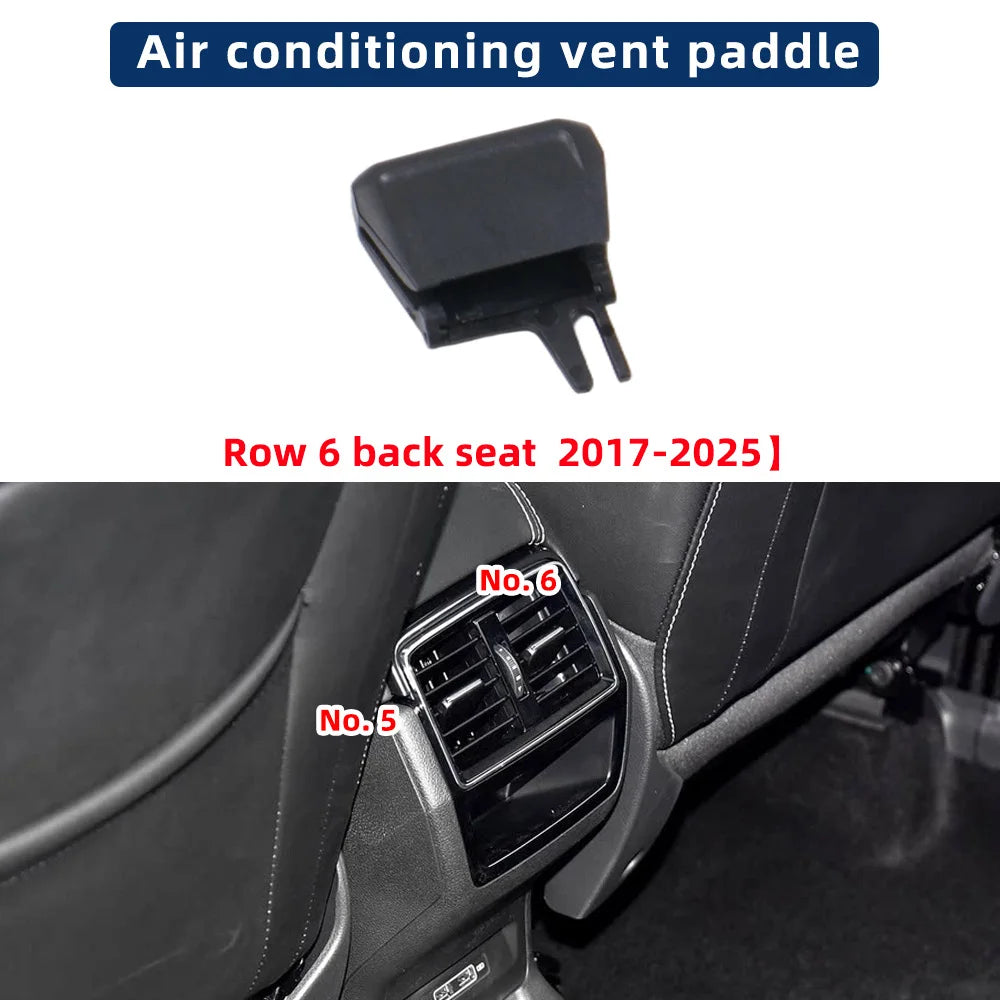 AC Air Vent Clip Repair Kit For Skoda Kodiaq 2017-2025 Front Rear Dashboard Air Vent Replacement 56G819701 56G819702 56G820951