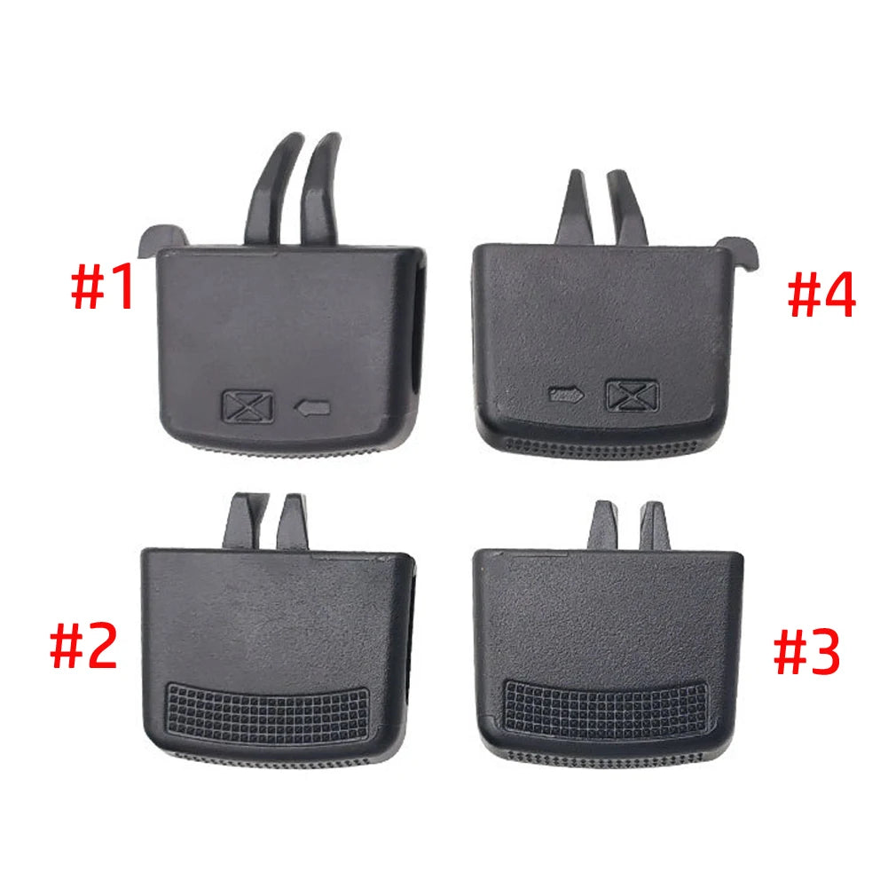 1/4pcs A/C Air Vent Grille Tab Clip For Hyundai For VERNA For SOLARIS Left Right Car Front A/C Air Vent Outlet Tab Clip Replace