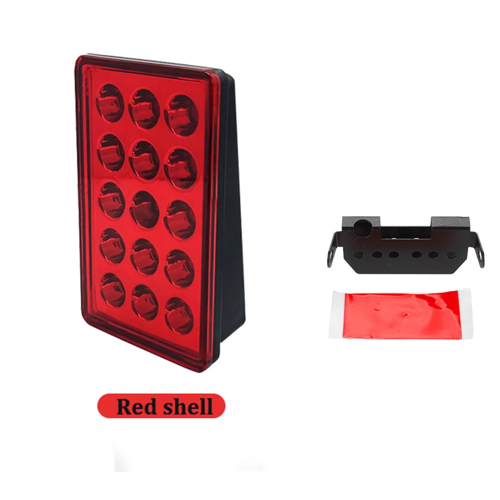 F1 Style 12V 15LED Rear Brake Pilot Light | Universal Strobe Tail Lamp for Car SUV Motor detail view