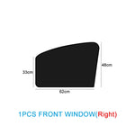 Magnetic Car Sun Shade Window Cover close-up view