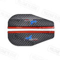 2pcs For Alpine Logo Kadjar Twingo Megane Scenic Espace Carbon Fiber Car Rearview Mirror detail view