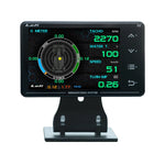 Lufi XS LCD Gauge OBD+GPS Head Up Display | Turbo Boost and Oil Pressure Monitor additional angle