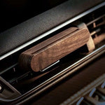 Natural Solid Wood Car Perfume Lasting Aroma with 10 Refill Sticks Air Freshener Car Diffuser Vehicle Use