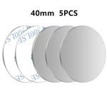 Metal Plate Disk for Magnetic Car Phone Holder, Round Iron Sheet additional angle