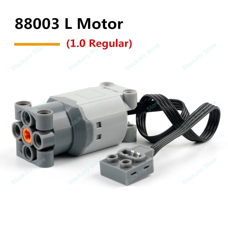 Technical Parts Power Functions Multi-Tool Servo Train Motor Component lifestyle view