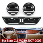 Car Front Dash Air Conditioner AC Vent Grille Outlet Cover Panel For Mercedes Benz CLS W219 CLS55 CLS63 CLS350 CLS500 2007-2009
