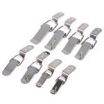90 Degree Duck Mouth Toggle Latch Spring Loaded Hasp Lock Wooden Case Box Fastening Clip detail view