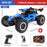1:16 Scale Remote Control Monster Truck High Speeds 20KMH Off-Road RC Car with LED Li alternate view