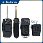TopCarkey Replacement Flip Remote Key Shell Fob Housing Case for SINOTRUK HOWO T7H TH7 T detail view