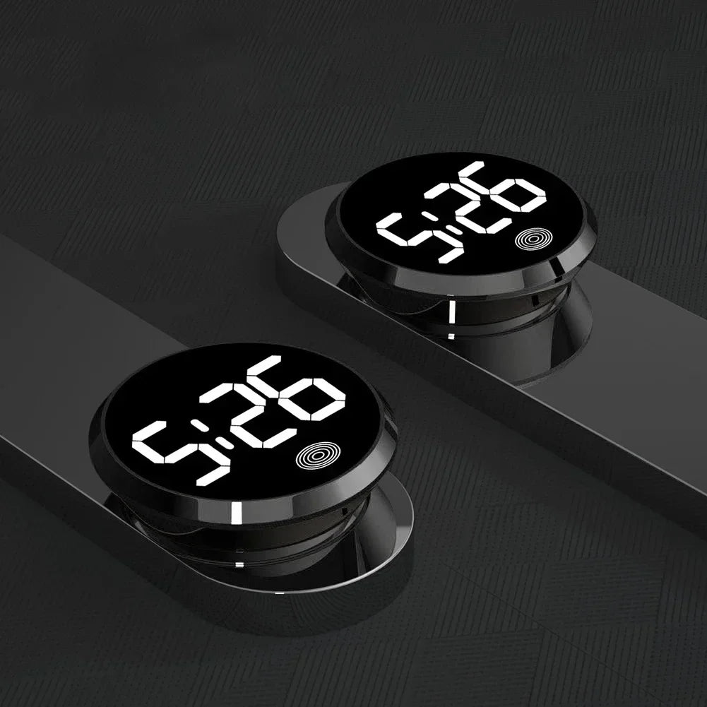 Touch Screen Car Clock | LED Luminous Electronic Watch for Most Vehicles lifestyle view