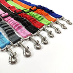Reflective Dog Seat Belt for Cars | Adjustable Nylon Safety Harness with Bungee alternate view