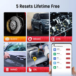 Thinkcar BD6 OBD2 Scanner Full System Diagnostic Tool 5 Reset Lifetime Free Wireless Car Code Reader Portable Repair Tool