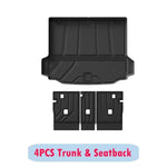 BMW X3 / X4 / iX3 Floor Mats (2018–2024) | All-Weather TPE with Trunk Liner detail view