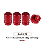 4PCS Car Wheel Tire Valve Stem Caps | Aluminum Alloy Dust Caps for Peugeot Models alternate view