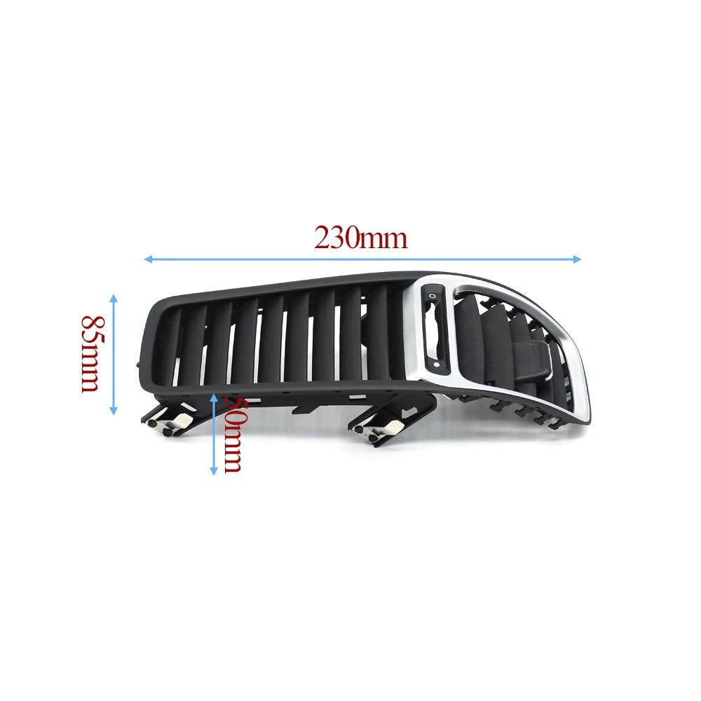 Car Front Dashboard Air Conditioning AC Vent Grille Outlet Panel Cover For Porsche Boxster Cayman 981 2012-2016 98155213104