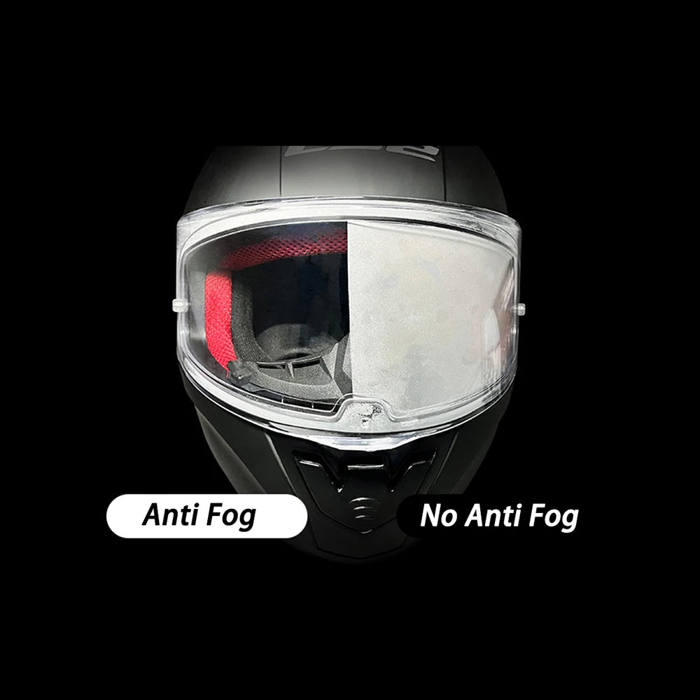Visor Shield Anti Fog Film Fit for LS2 FF399 FF900 Helmet Face Shield Anti Fog Motorc lifestyle view