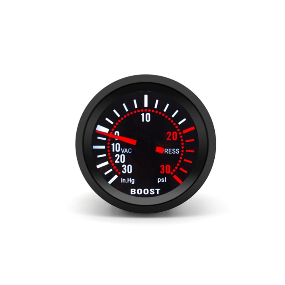 2″ 52mm 7-in-1 Car Gauge Set with Smoke Lens | Tachometer, Boost, Vacuum, Temp, Oil P alternate view