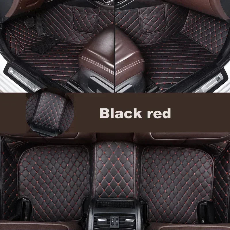 1 set Car Floor Mats For SsangYong Tivoli 2015-2017 Year Upgraded Version Foot pad Accessories Carpetscustomizedcustomized