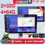 7"/9"/10" Universal 2din Android Car Radio | GPS Navigation Head Unit with Carplay