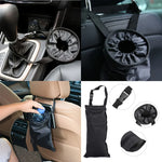 Universal Car Trash Bag Hanging Foldable Vehicle Garbage Bag for Seat Headrest Daily Car Organizer P