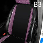 Ladies Car Interior Accessories Shiny Diamond Universal Car Seat Cover Fashion Luxury Ic detail view