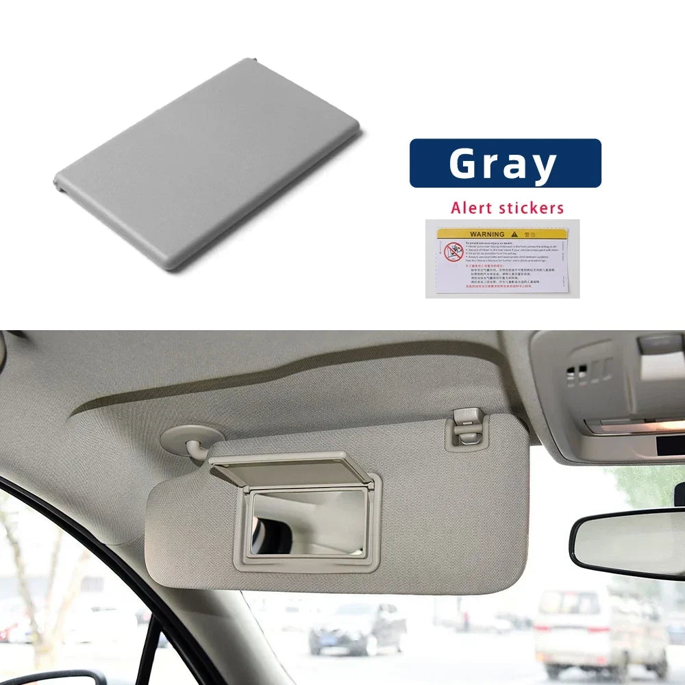 Car Sun visor without Light Mirror Cover Vanity Mirror Decorative Cover For Chevrolet Malibu XL Malibu Buick Excelle GX GT