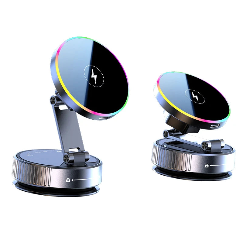 15W Magnetic Wireless Car Phone Charger Holder Mount alternate view