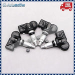 4PCS TPMS 433MHz Tire Pressure Monitor Sensor Set | Compatible with Skoda, Volkswagen, Audi, Bentley