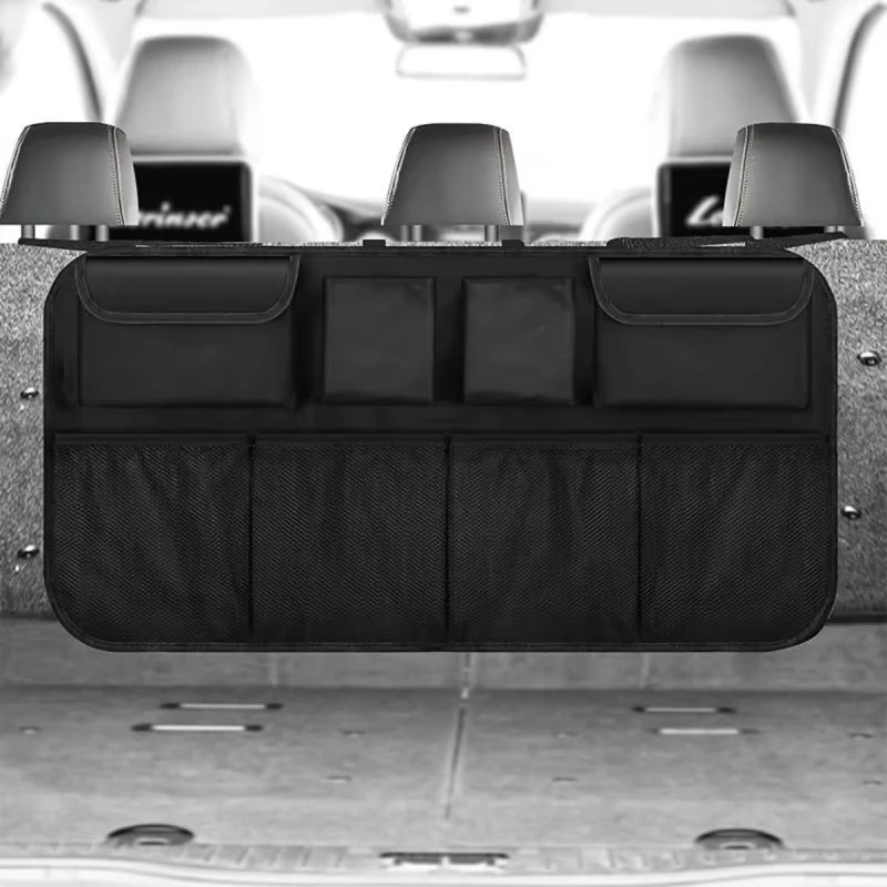 Organizer for Car SUV Truck rear seat backrest hanging bags Backseat net bags car s additional angle