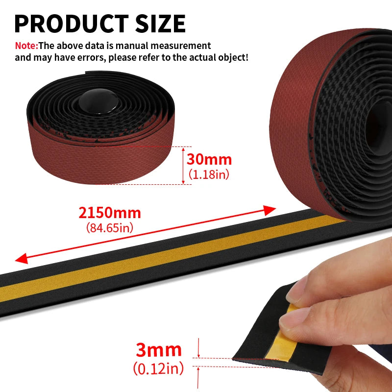 BUCKLOS Bicycle Handlebar Tape Anti-Slip EVA+PU Bicycle Handle Bar Cover Anti-Slip Road detail view
