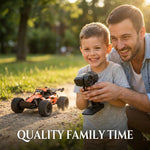 1:16 Scale Remote Control Monster Truck High Speeds 20KMH Off-Road RC Car with LED Li lifestyle view