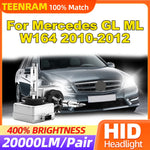 35W HID Xenon Headlamp Bulb 6000K White | Canbus LED Headlight 20000LM Turbo Auto Light for Mercedes