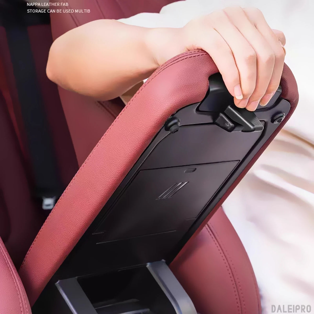 For BMW X3 G01 X4 G02 2018-2024 X3M X4M 2021-2023 Hidden Storage Box Armrest Storage I close-up view
