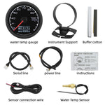 7-Color Backlight Display Gauge Set | Boost Water Temp Oil Pressure Tachometer alternate view