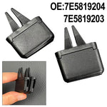 Air Conditioning Grille Sliding Clip 7E5819204 7E5819203 Black ABS Air Vent Adjustment Clip Direct Replacement Repair Spare Part