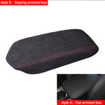 Central Control Armrest Storage Box leather cover Interior Accessories Fit For Geely Coo detail view